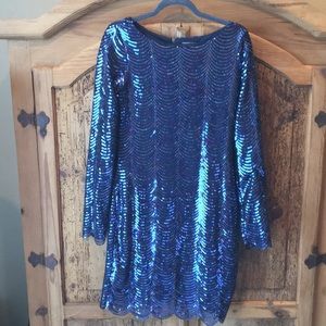 Sequin cocktail dress